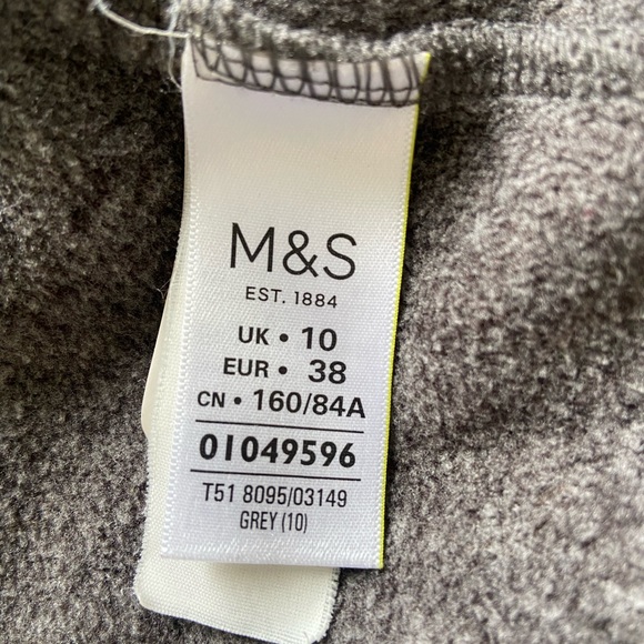 Marksandspencer Warm Up Jacket Size Uk10 - Picture 3 of 4